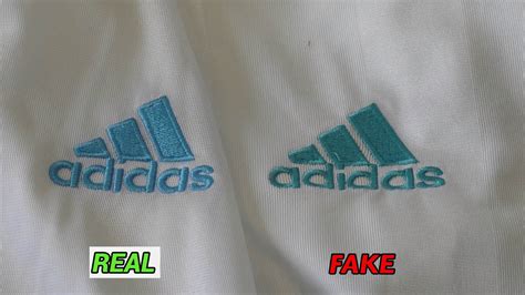 adidas jersey real vs fake|how to spot a fake adidas.